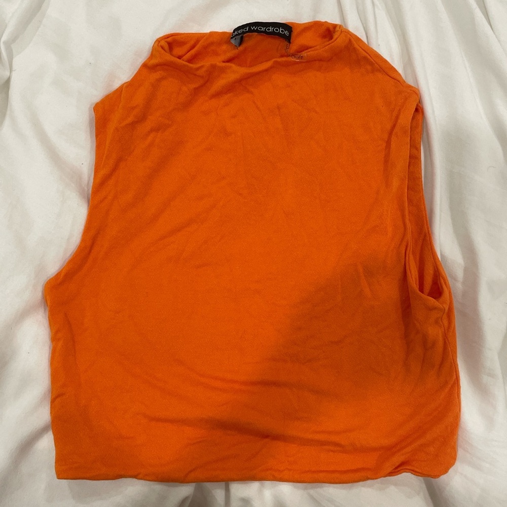 Naked Wardrobe Cropped Tank SIZE MEDIUM